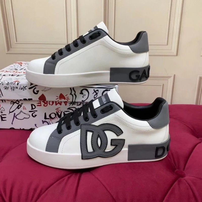 Dolce & Gabbana Sneakers Velcro Strap Shell-Toe — 30