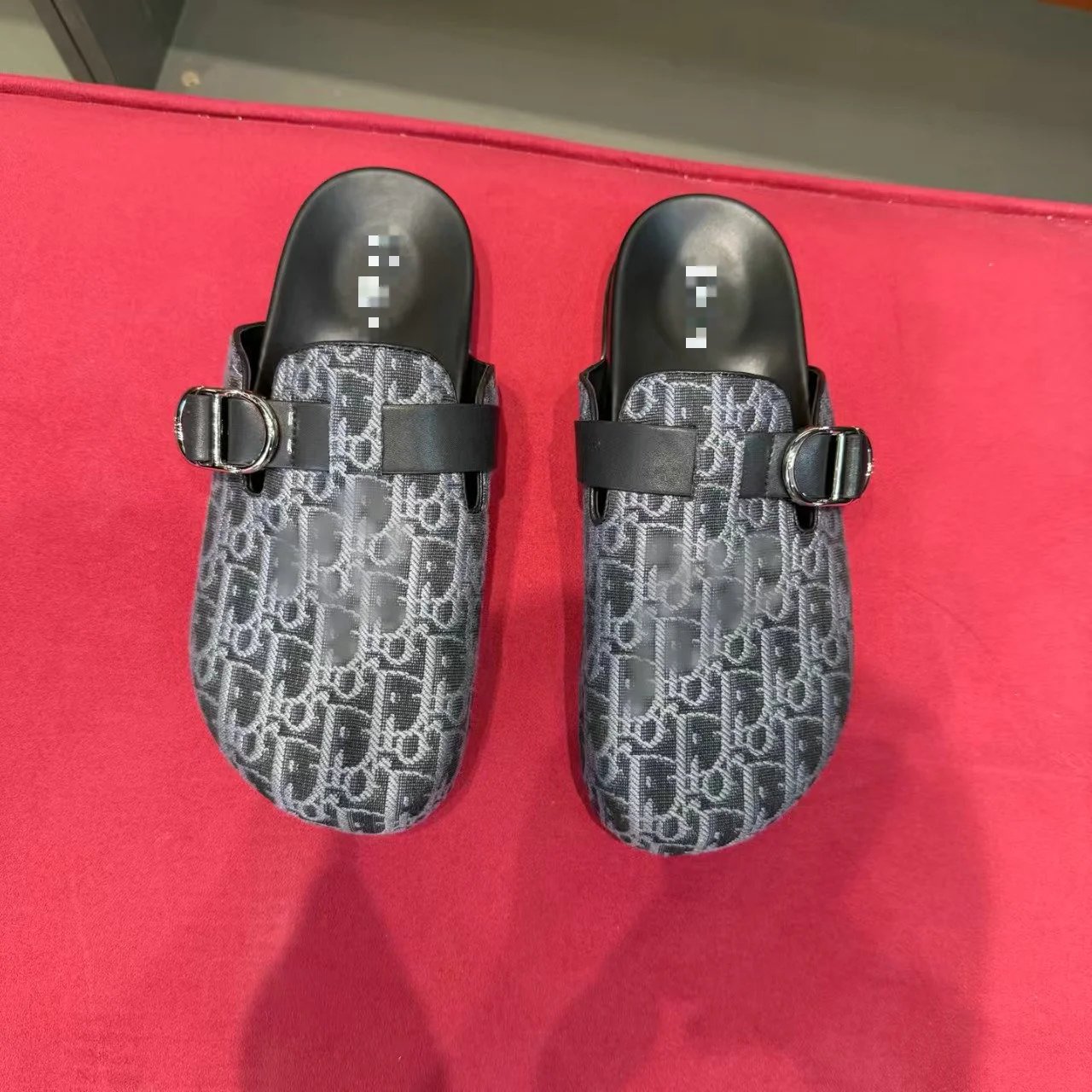 Unbranded Slippers Closed-Toe Buckle Mule — 02