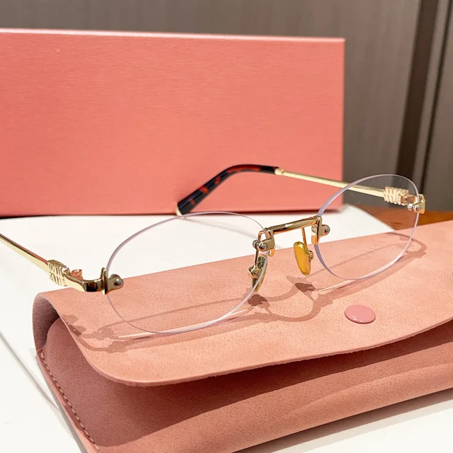 Unbranded Eyewear EF63008 Rimless Oval Glasses product detail image 20