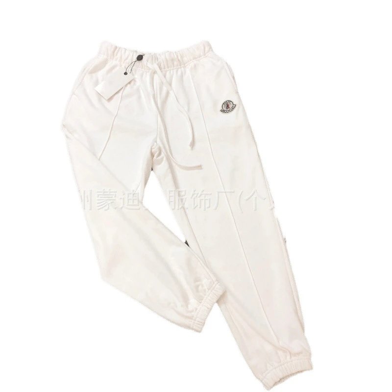 Moncler Trousers Drawstring jogger sweatpants with logo patch image 5