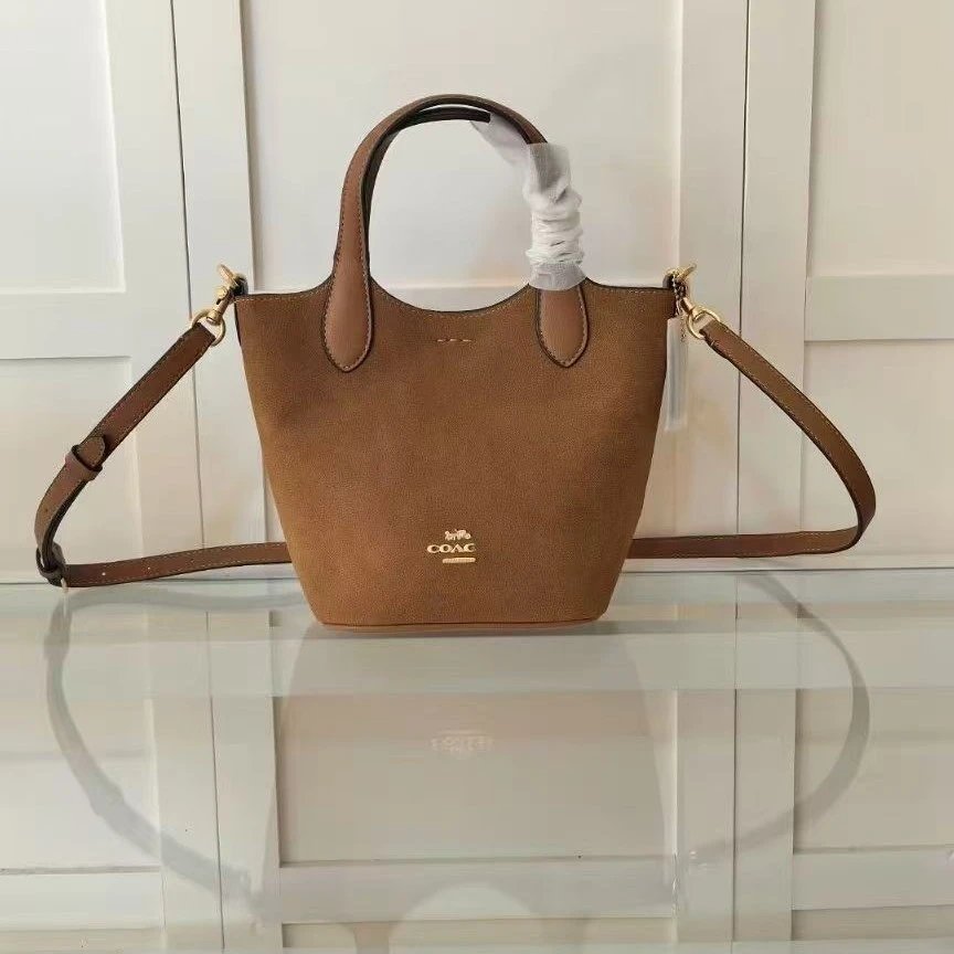 Coach Handbags Mini Bucket Bag with Detachable Crossbody Strap image 4