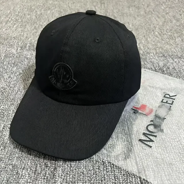 Moncler Hats Logo Patch Baseball Cap product detail image 2