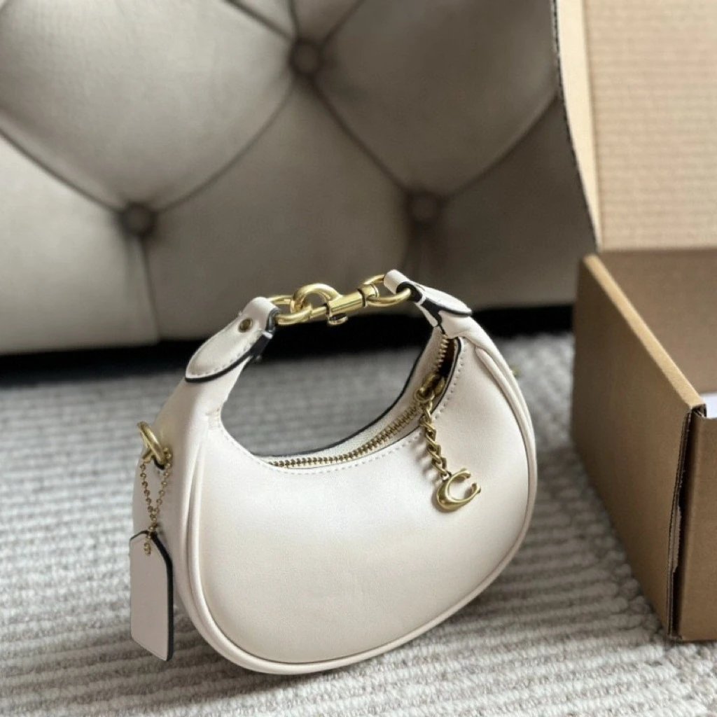 Coach Handbags Jonie crescent mini handbag — White [gift box】