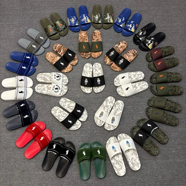 Polo Ralph Lauren Slippers Player Logo Slide product detail image 1