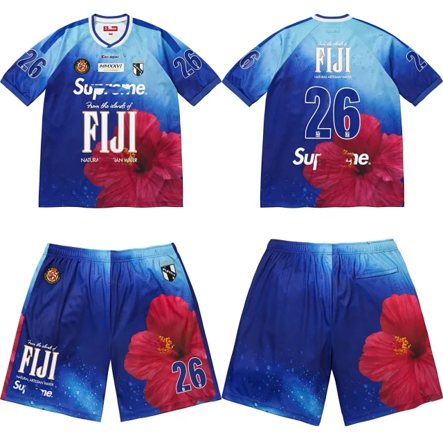 Supreme Matching Sets Fiji Water Soccer Kit product detail image 5
