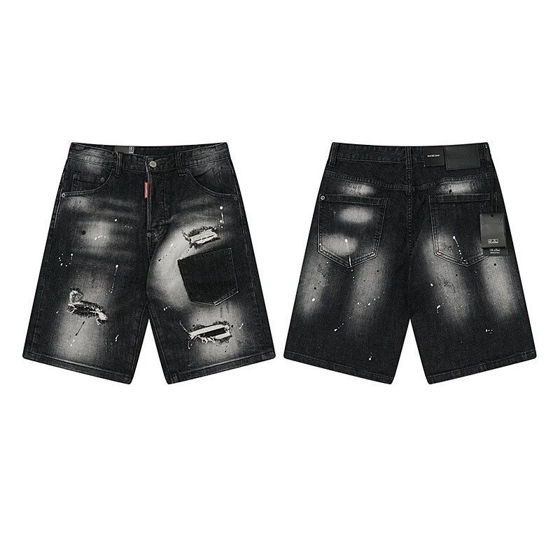Dsquared2 Shorts Distressed washed denim image 4