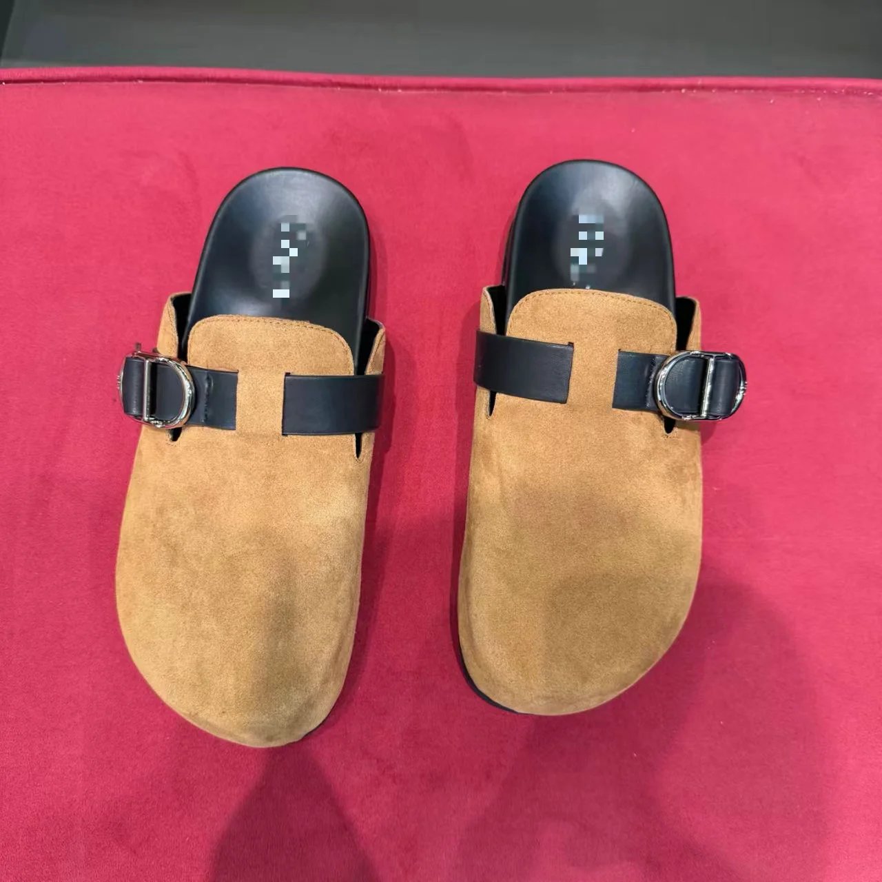 Unbranded Slippers Closed-Toe Buckle Mule — 03