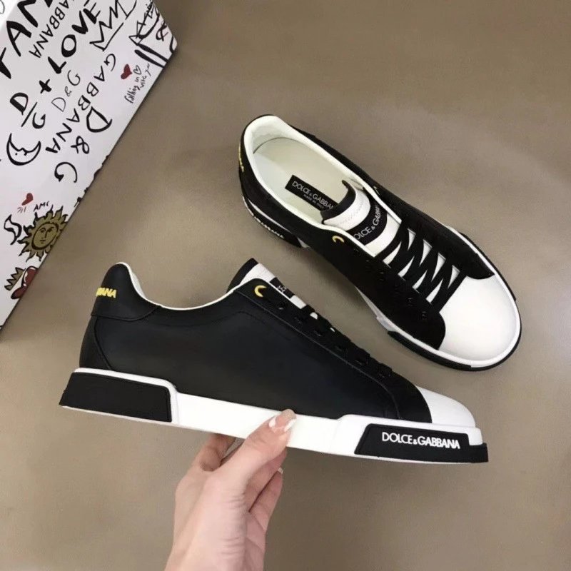 Dolce & Gabbana Sneakers Velcro Strap Shell-Toe — 22