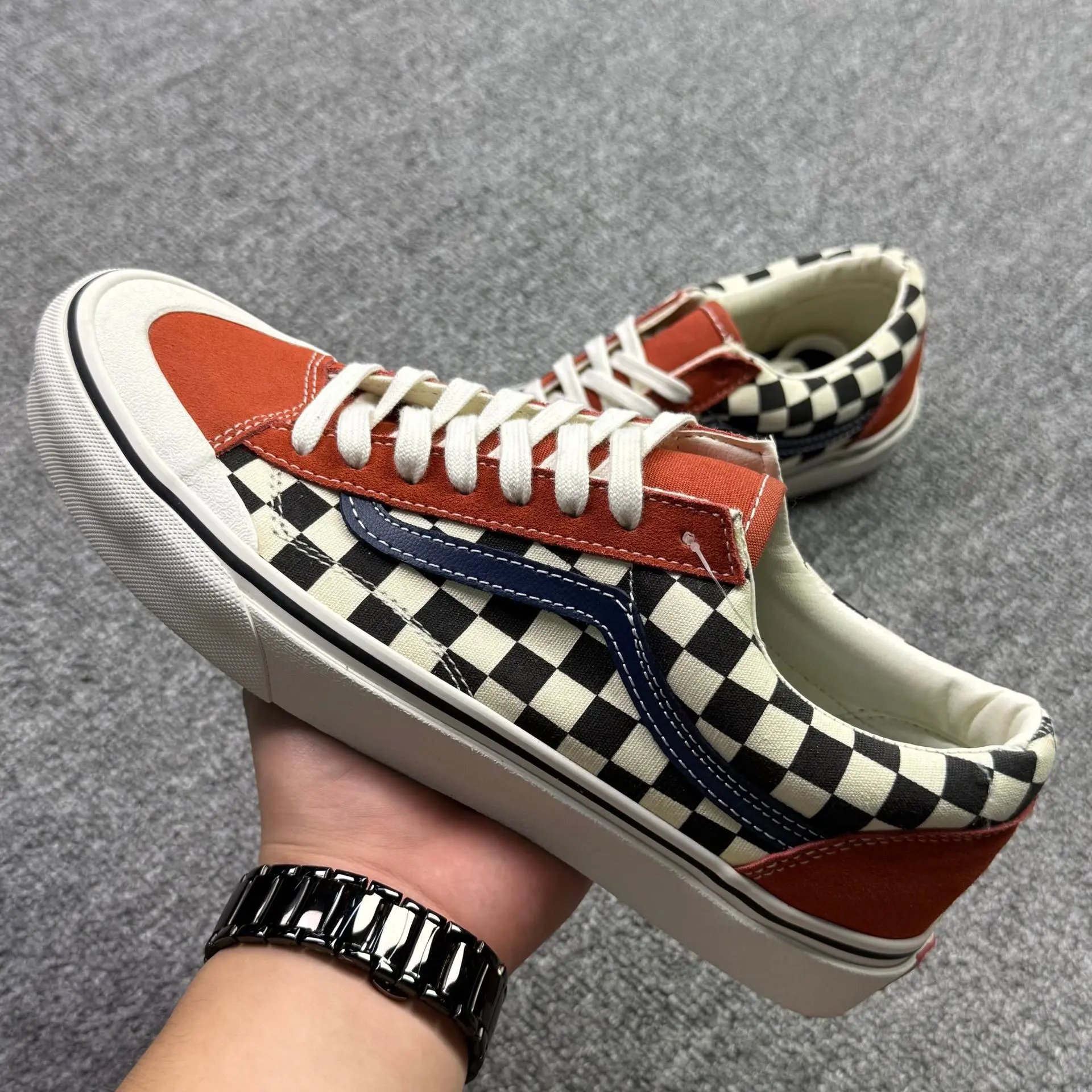 Vans Sneakers Fear of God Logo Print Low-Top Canvas — 19
