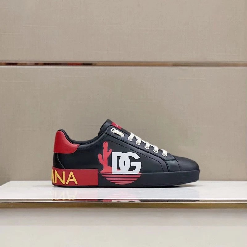 Dolce & Gabbana Sneakers Velcro Strap Shell-Toe — 20