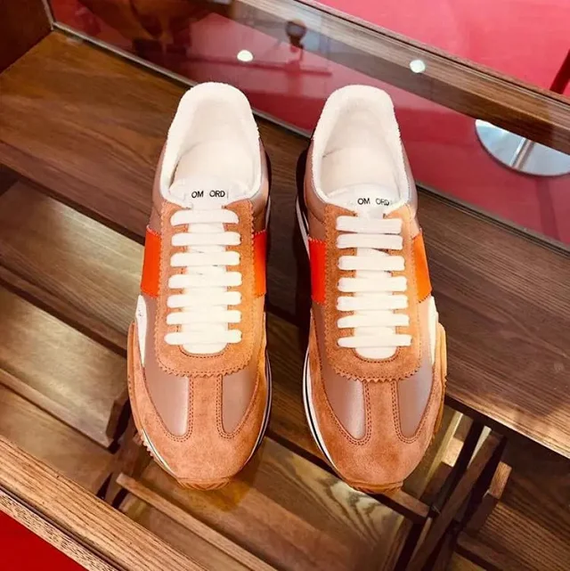 Unbranded Sneakers Low-top lace-up with striped platform soles product detail image 23