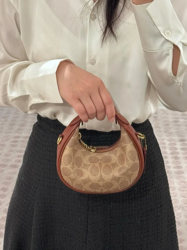 Coach Handbags Jonie crescent mini handbag product detail image 6