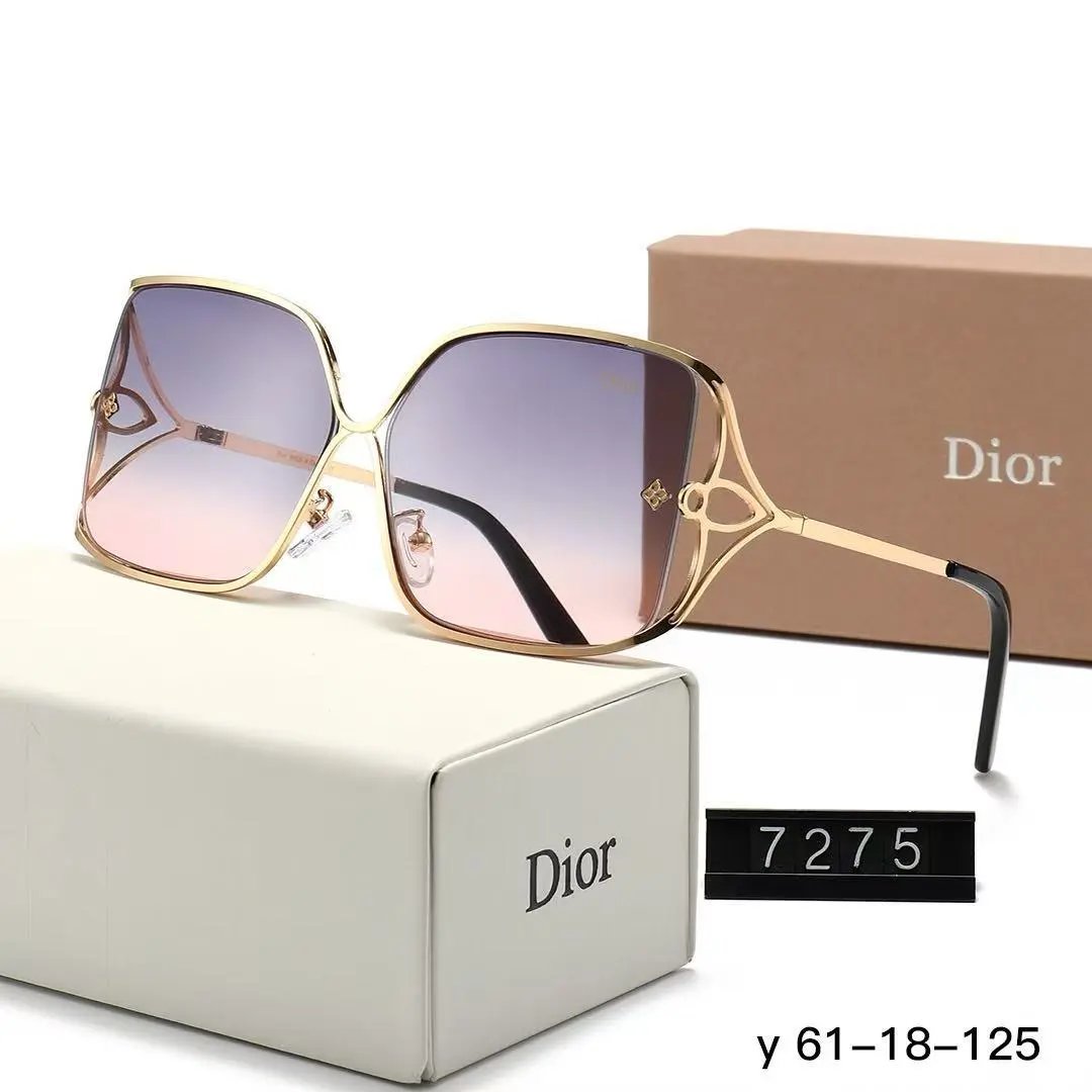 Dior Eyewear 7275 oversized square metal-frame sunglasses image 3