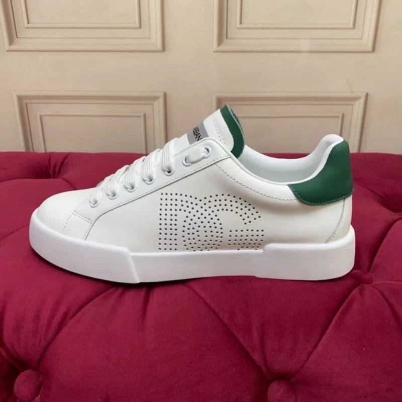 Dolce & Gabbana Sneakers Velcro Strap Shell-Toe — 35