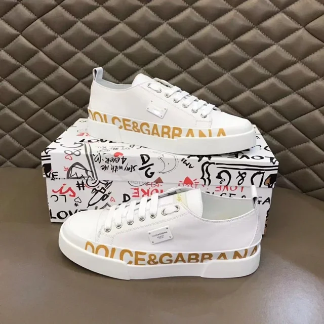 Dolce & Gabbana Sneakers Velcro Strap Shell-Toe product detail image 9