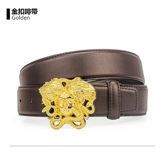 ZUER Belts Snake-haired face buckle product detail image 8