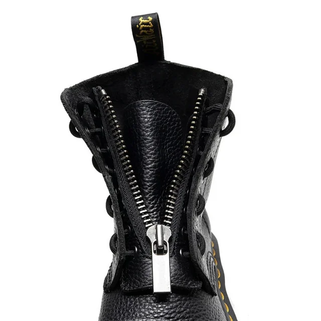 Dr. Martens Boots Platform ankle with front zip and laces product detail image 17