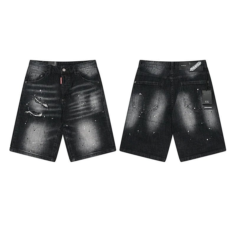 Dsquared2 Shorts Distressed washed denim — 2036