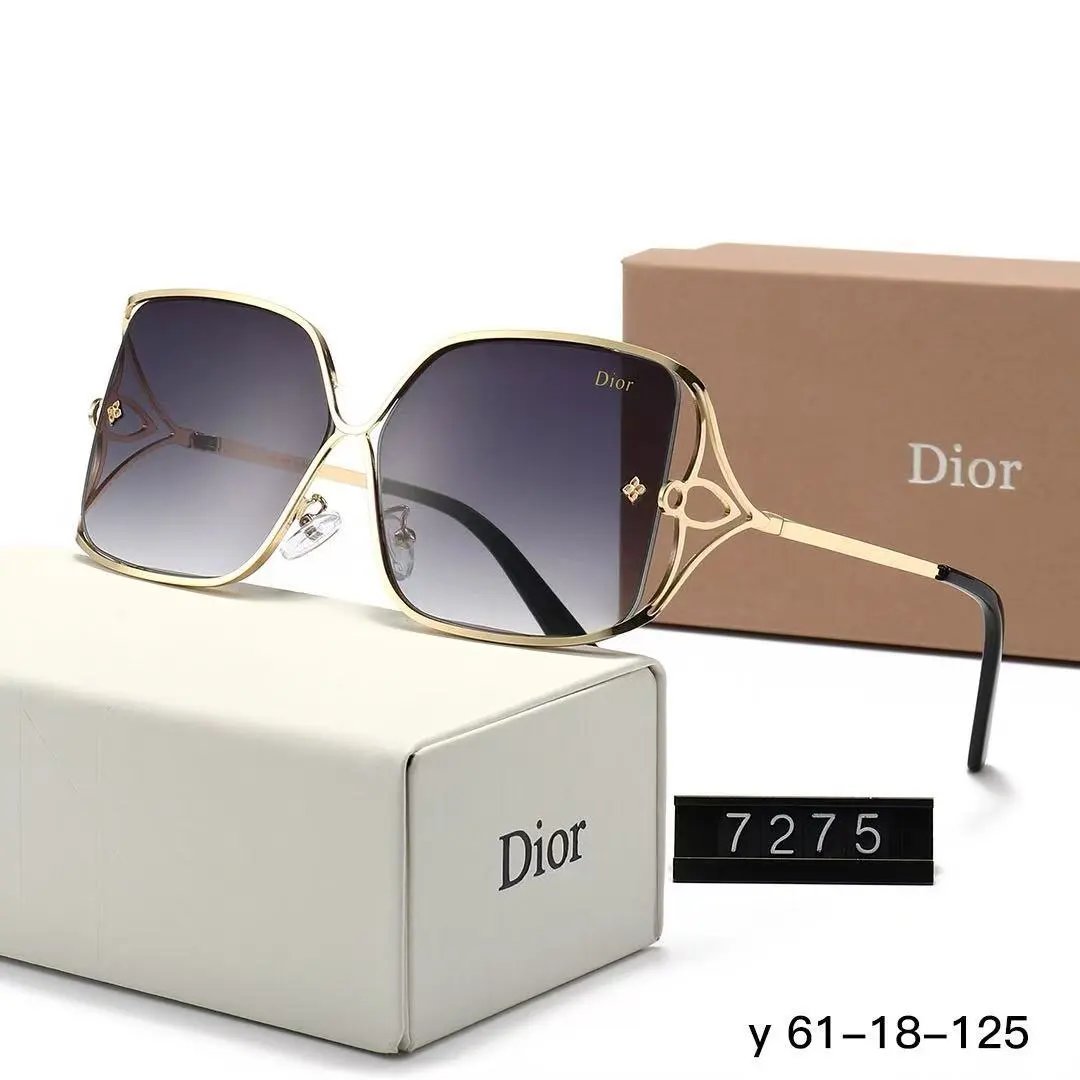 Dior Eyewear 7275 oversized square metal-frame sunglasses image 4