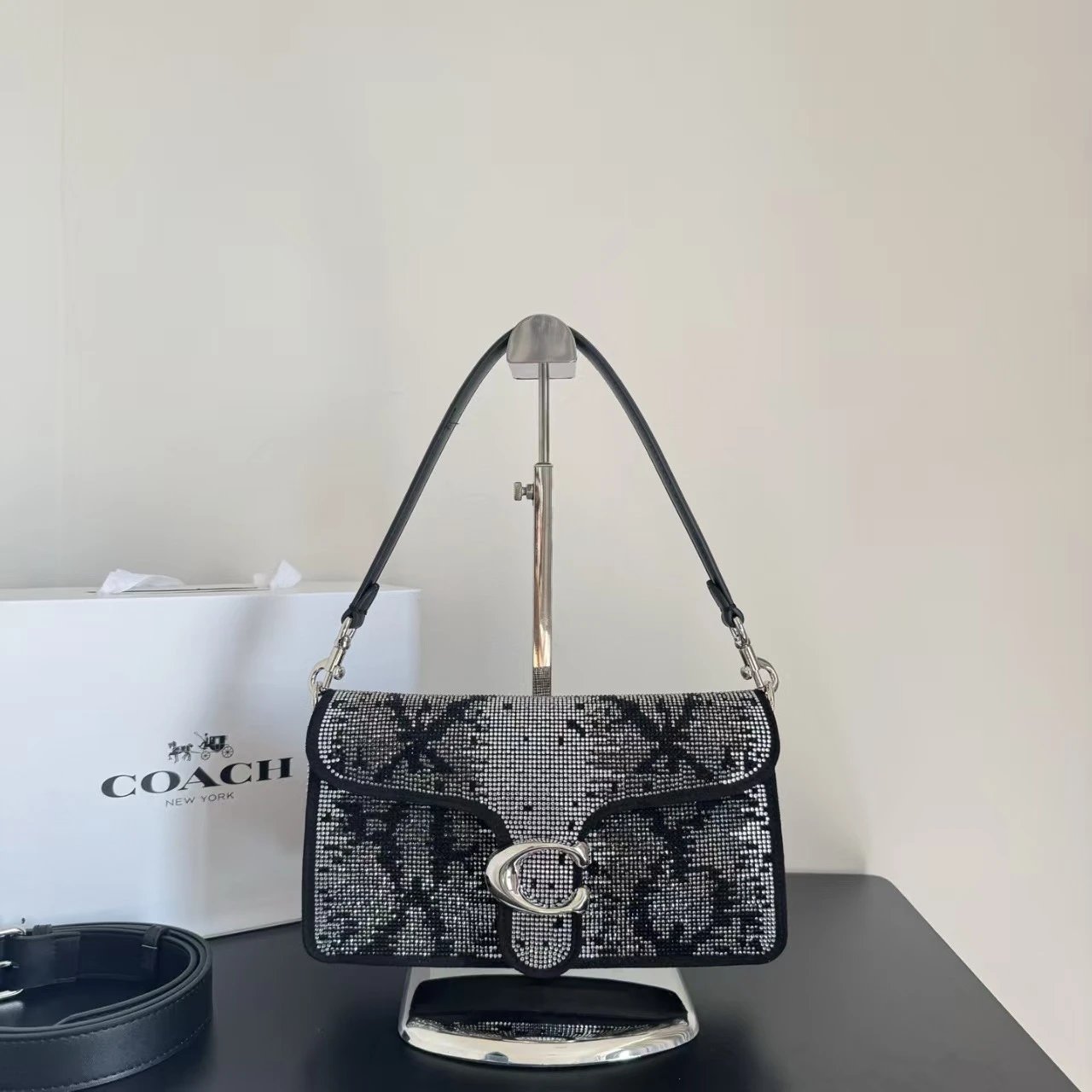 Coach Shoulder Bags Tabby Bag 26 — gray