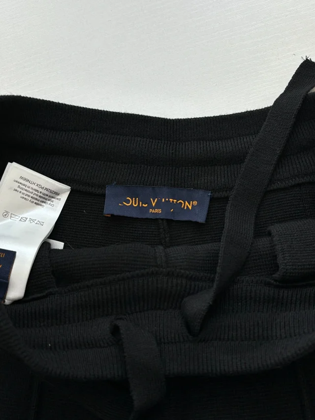 Unbranded Contrast-trim knit cardigan and trousers product detail image 15