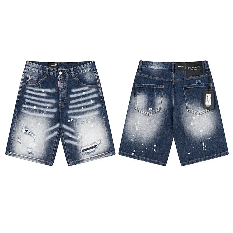 Dsquared2 Shorts Distressed washed denim image 5