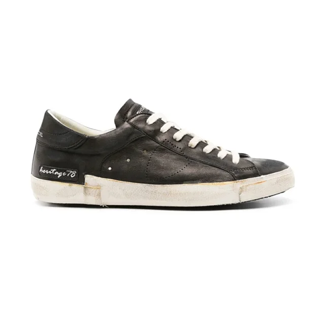 Philippe Model Sneakers Low-Top Shield-Logo product detail image 1