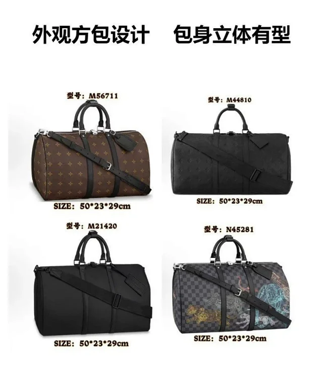 Louis Vuitton Monogram travel duffel bag product detail image 2