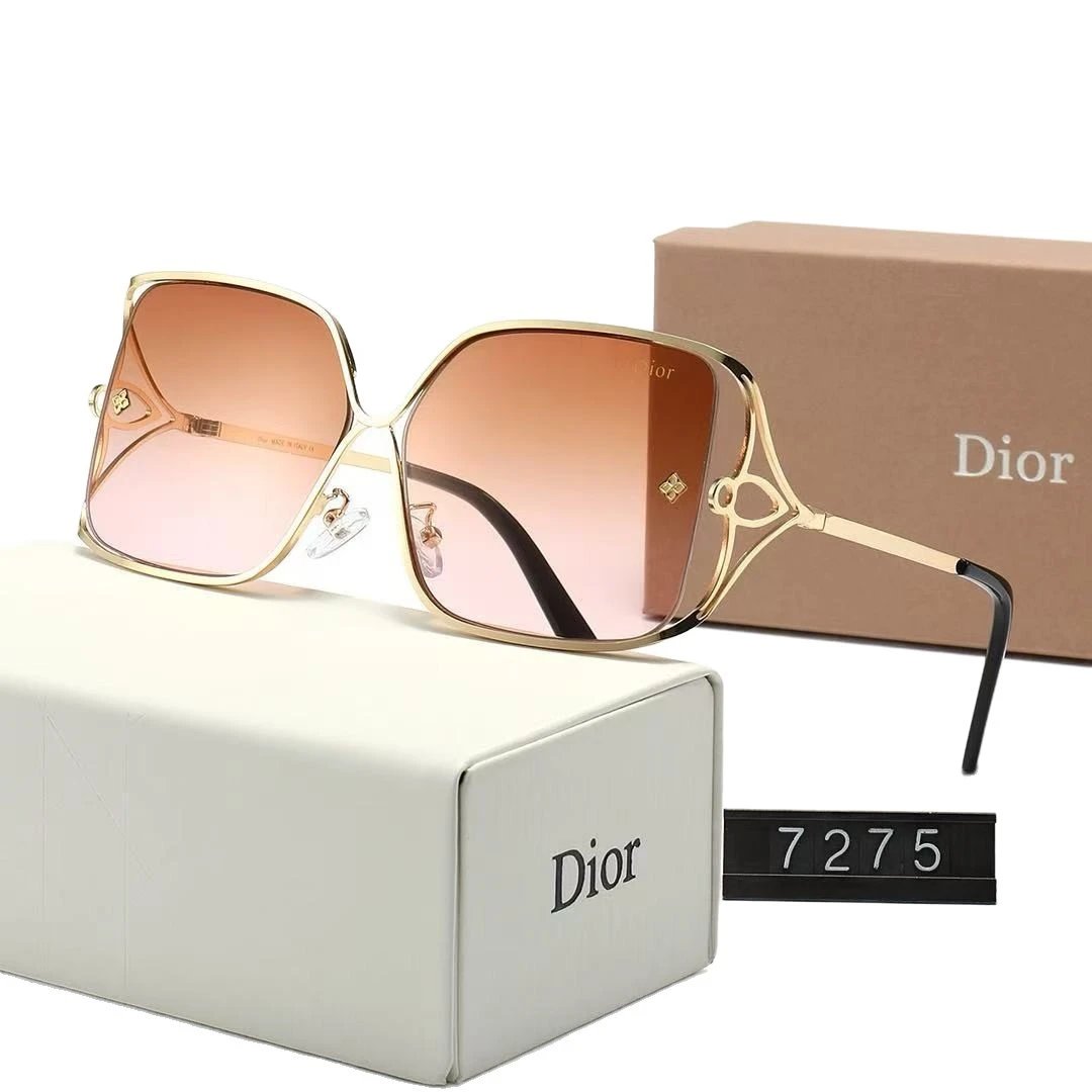 Dior Eyewear 7275 oversized square metal-frame sunglasses image 5