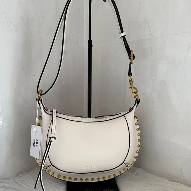 Sabe Aran Shoulder Bags Studded Half-Moon Bag product detail image 13