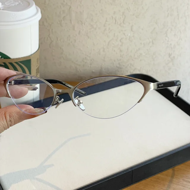 Unbranded Eyewear Narrow Cat-Eye Sunglasses product detail image 27