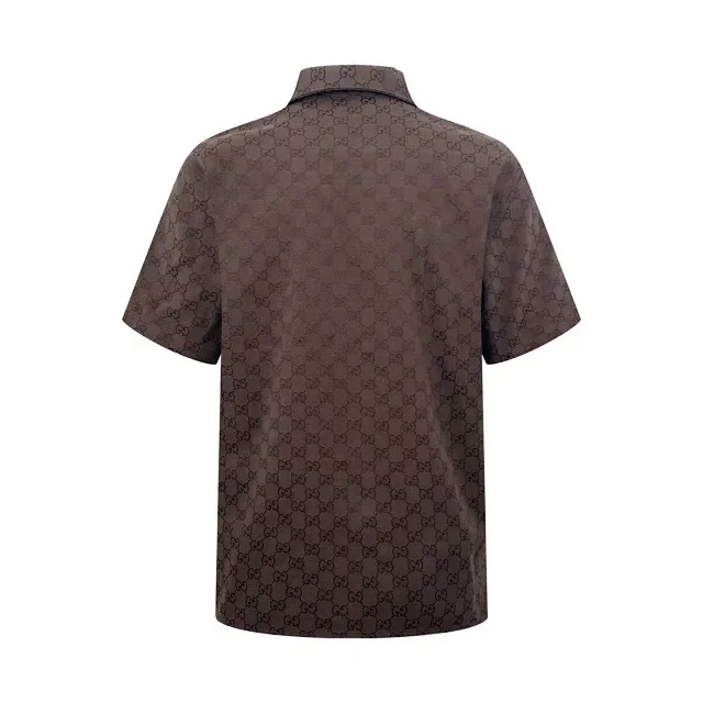 Gucci GG monogram short-sleeve shirt and shorts product detail image 8