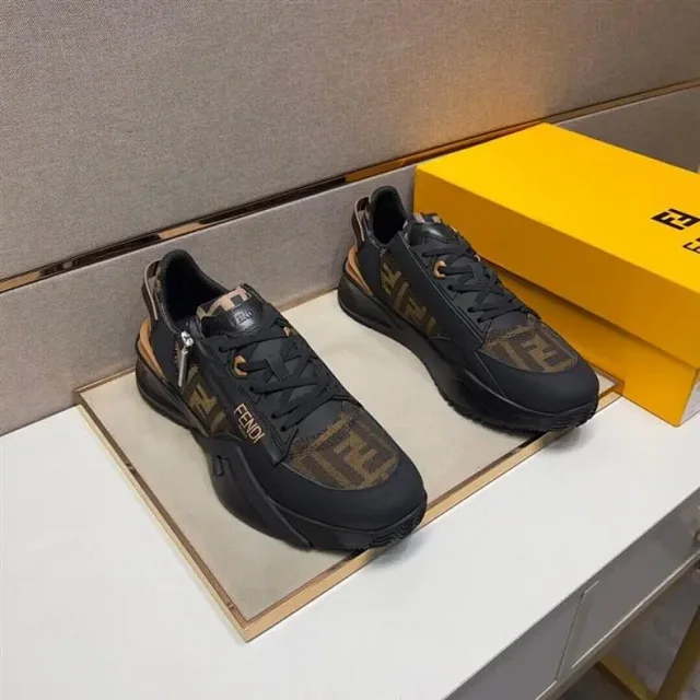 Fendi Sneakers Flow with FF monogram panels product detail image 1