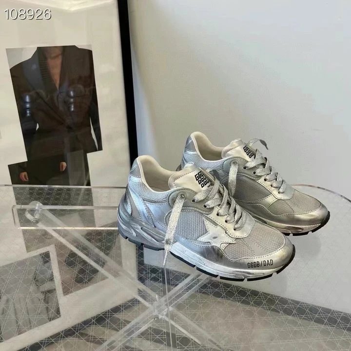 Golden Goose Sneakers Dad-Star Star-Panel — Granny gray