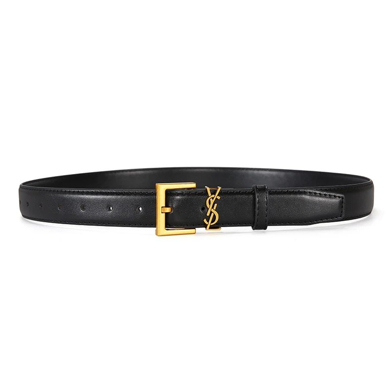 Saint Laurent Belts YSL monogram buckle image 5