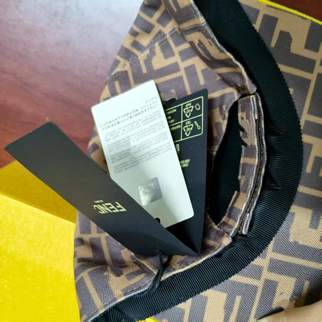 Fendi Hats FF Monogram Baseball Cap product detail image 9