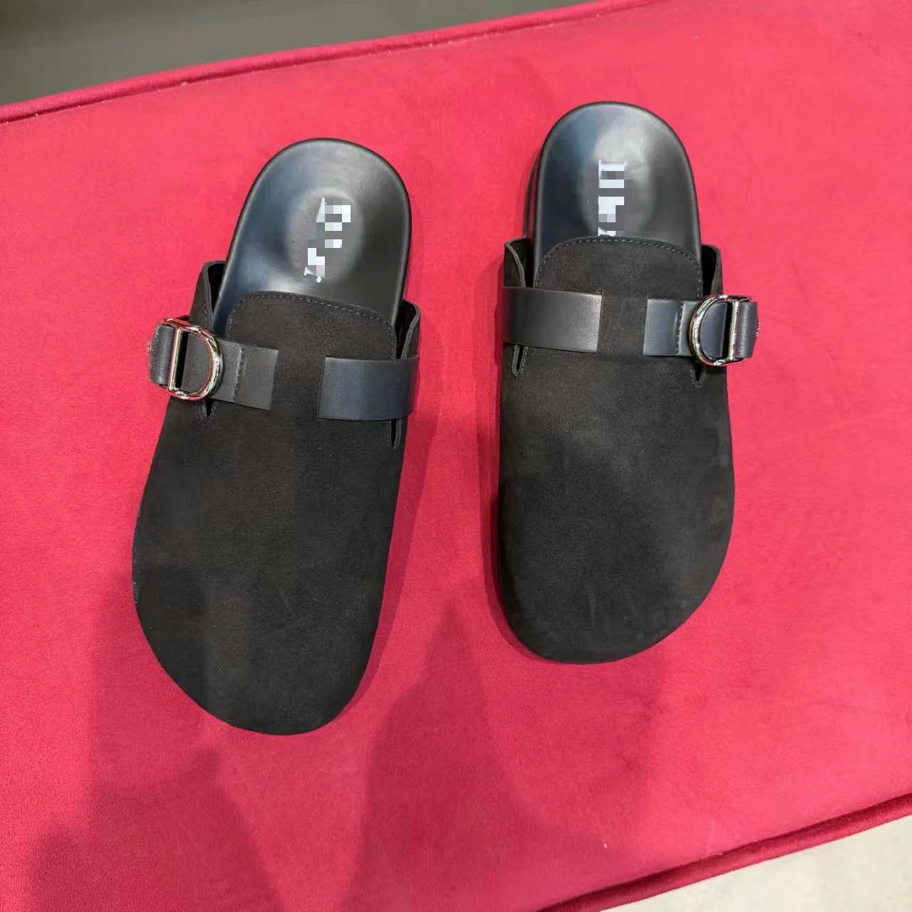 Unbranded Slippers Closed-Toe Buckle Mule image 4