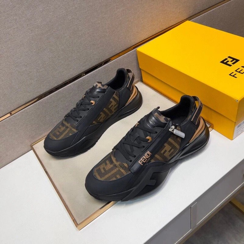 Fendi Sneakers Flow with FF monogram panels image 2