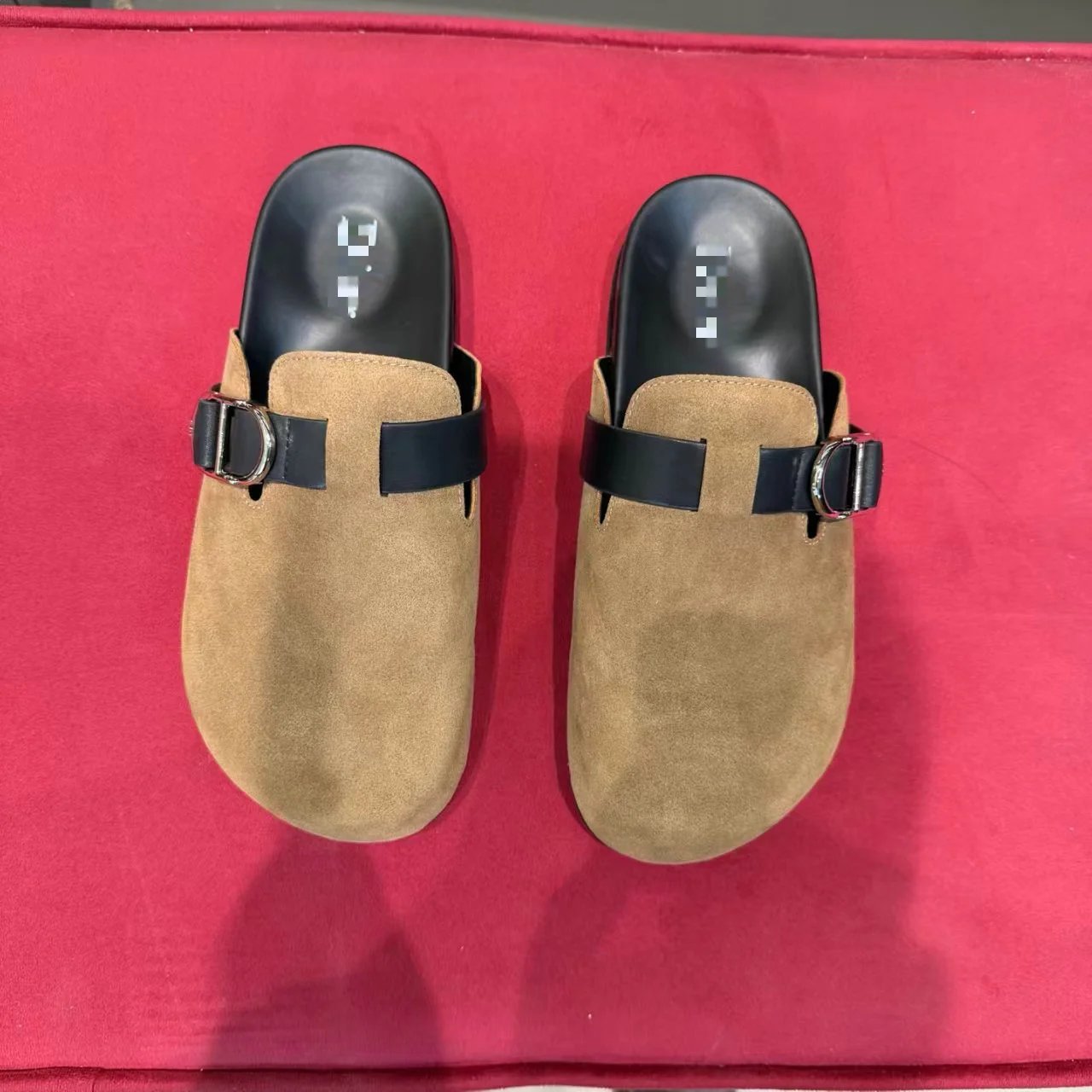 Unbranded Slippers Closed-Toe Buckle Mule — 04