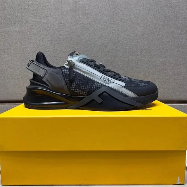 Fendi Sneakers Flow with FF monogram panels product detail image 11