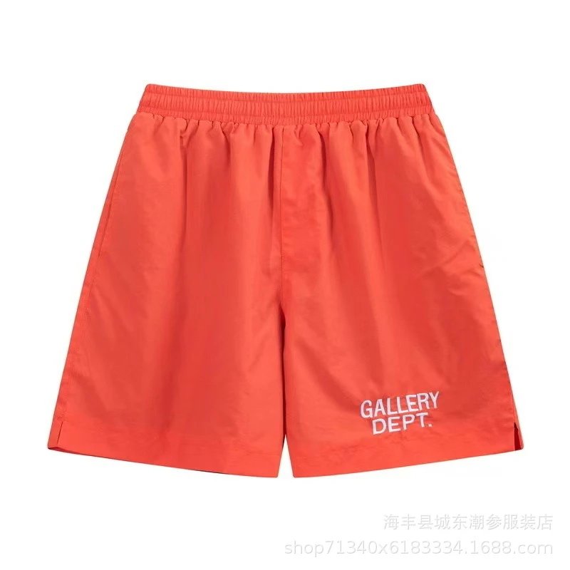 Gallery Dept. Trousers Elastic-Waist Drawstring Sweatpants — d 03 Orange