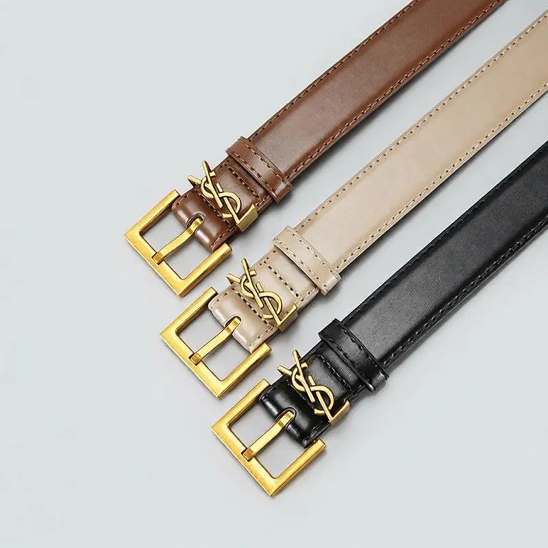 Saint Laurent Belts YSL monogram buckle image 2