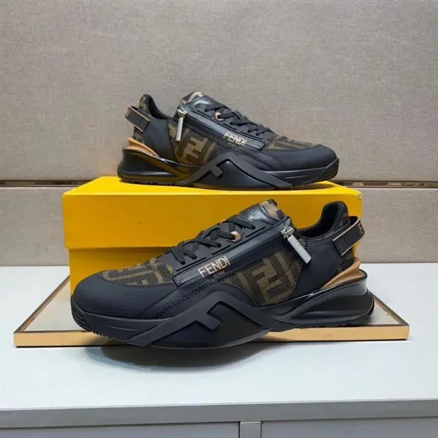 Fendi Sneakers Flow with FF monogram panels product detail image 6