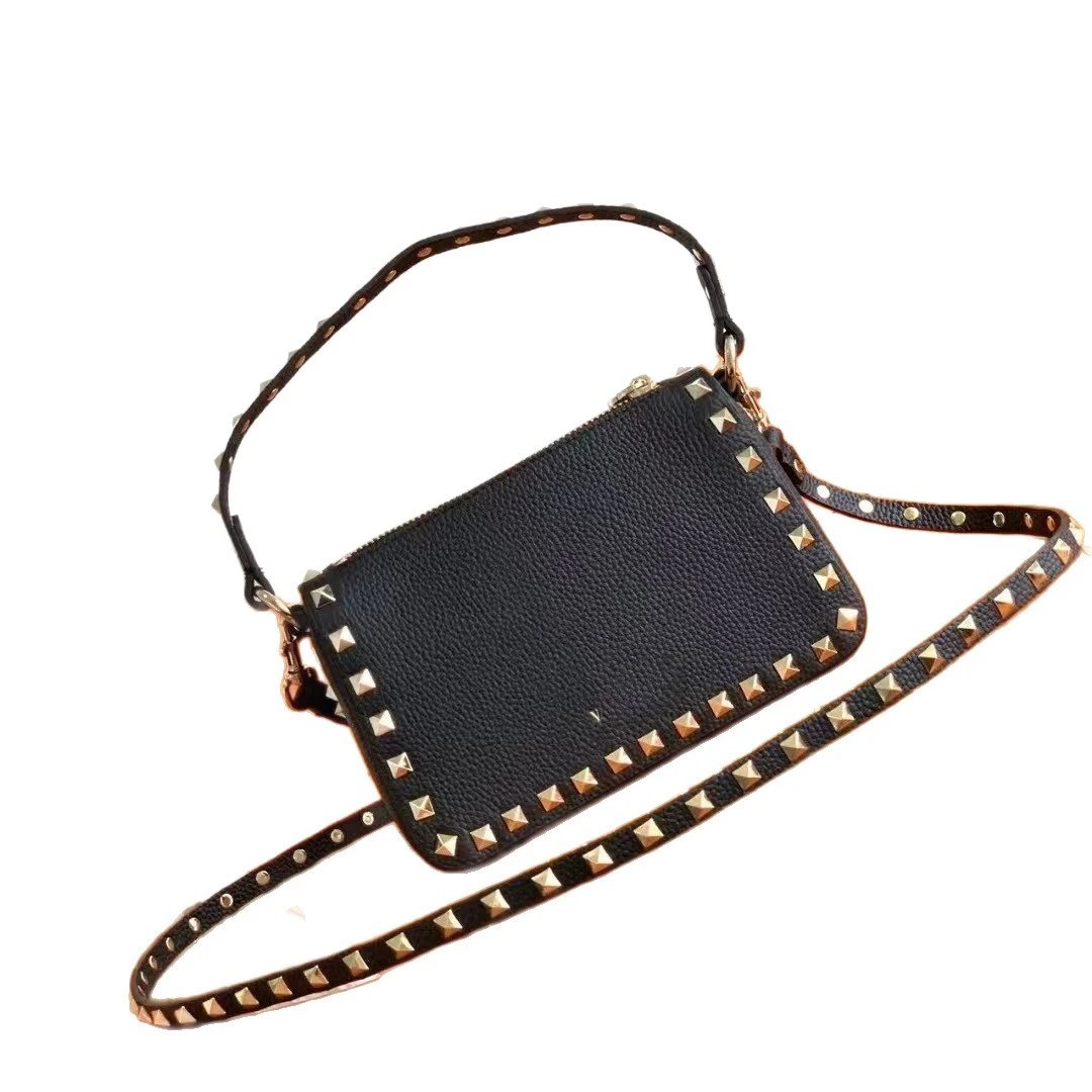 Valentino Garavani Crossbody Bags Rockstud small leather bag image 5