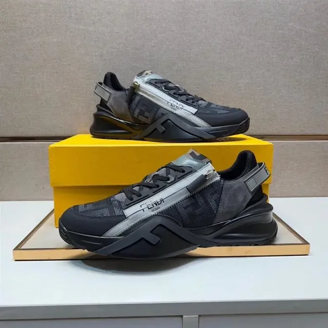Fendi Sneakers Flow with FF monogram panels product detail image 13