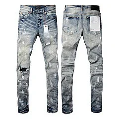 Purpul Jeans Slim distressed paint-splatter product detail image 17