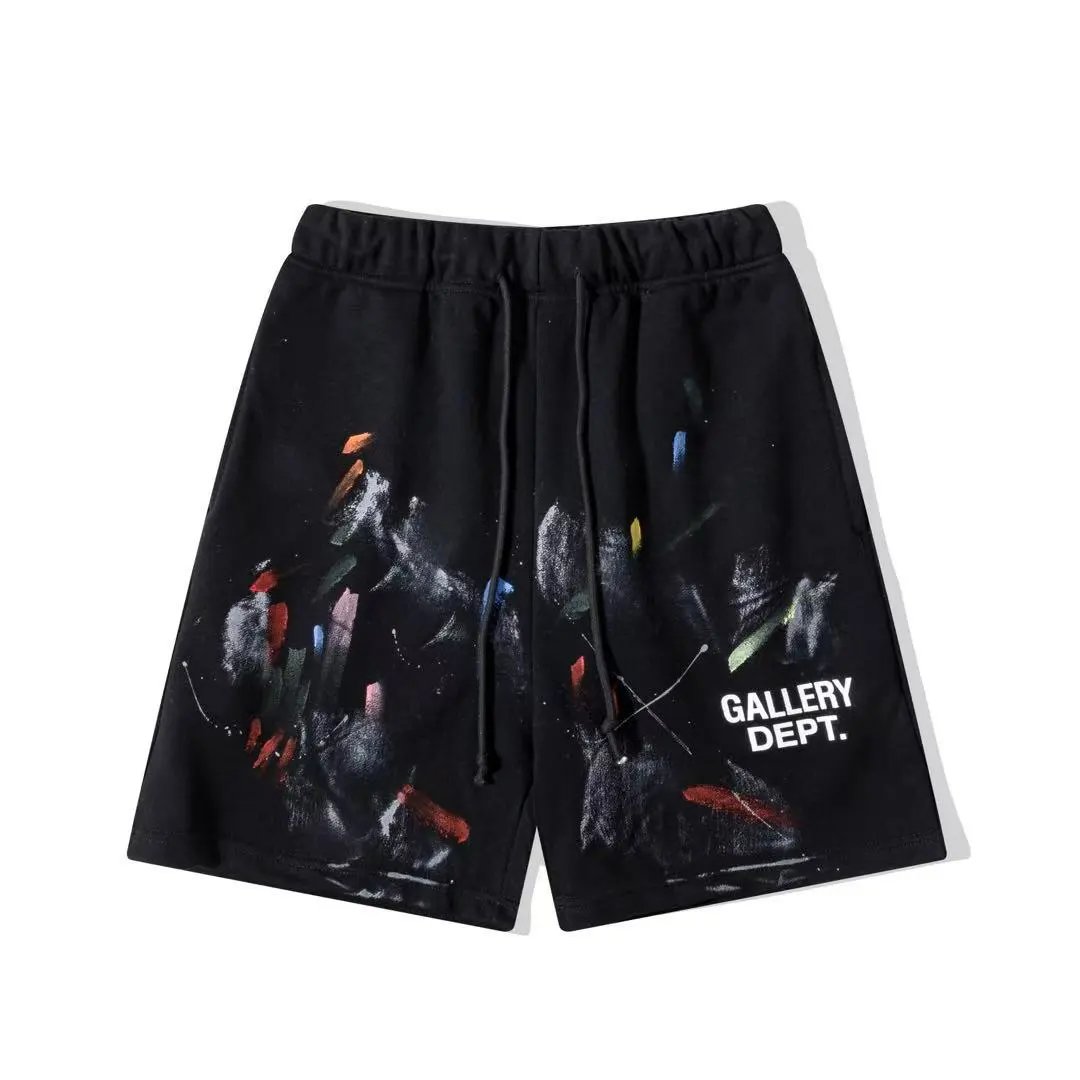 Gallery Dept. Trousers Elastic-Waist Drawstring Sweatpants — D26 black