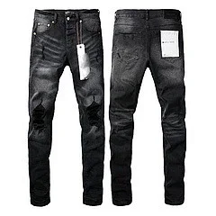 Purpul Jeans Slim distressed paint-splatter product detail image 24