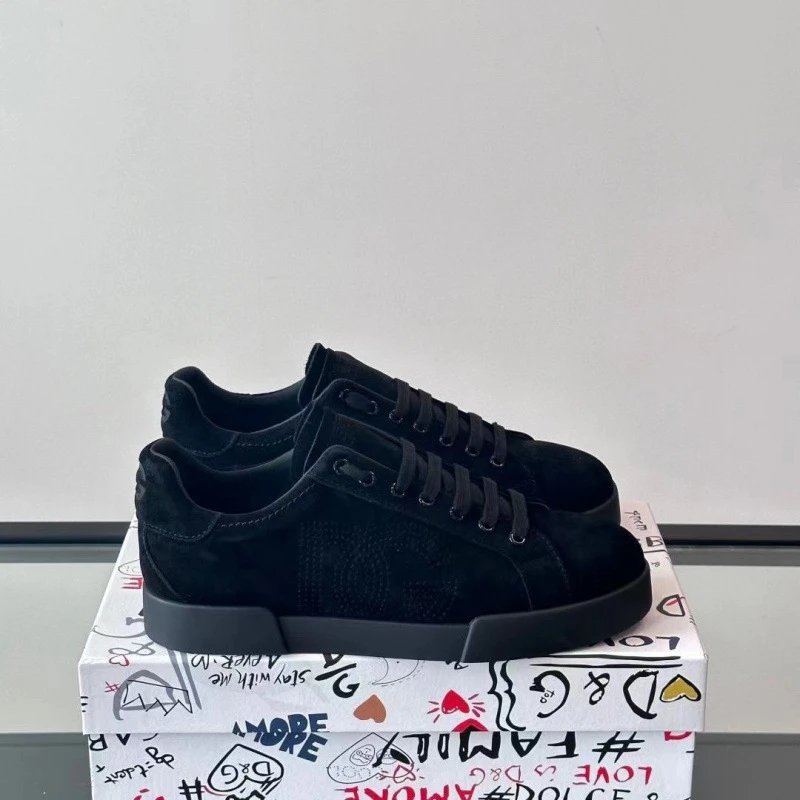 Dolce & Gabbana Sneakers Velcro Strap Shell-Toe — 24