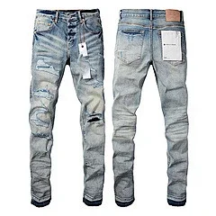 Purpul Jeans Slim distressed paint-splatter product detail image 31